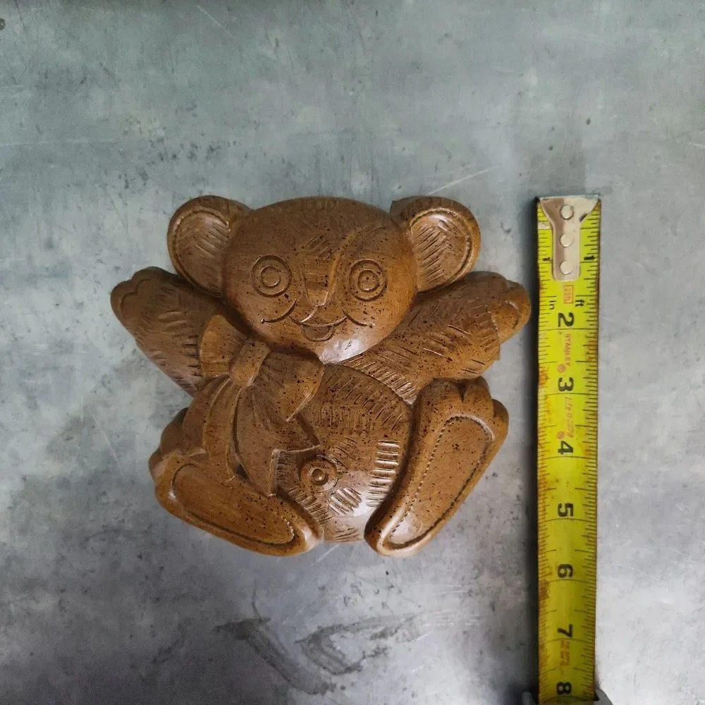Vintage '80s Homco Koala Bear Wall Art Pocket Plastic Planter